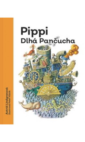 Pippi Dlhá pančucha (s ilustráciami od Petra Kľúčika)