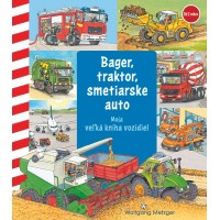 Bager, traktor, smetiarske auto