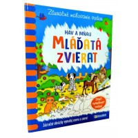 Mláďatá zvierat - hav a mňau - Zázračné maľovanie vodou