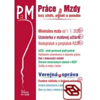 Práce a mzdy 1/2020 - Úprava minimálnej mzdy od 1. 1. 2020, Nedoplatok a preplatok z ročného zúčtovania ZP, Ročná uzávierka - povinnosti - bez chýb, pokút a penále