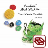 Farebné strašidielko / The Colour Monster - kniha + maľovanka / book + colouring book