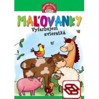 Maľovanky - Vyfarbujem zvieratká