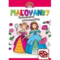 Maľovanky - Vyfarbujem princezničky