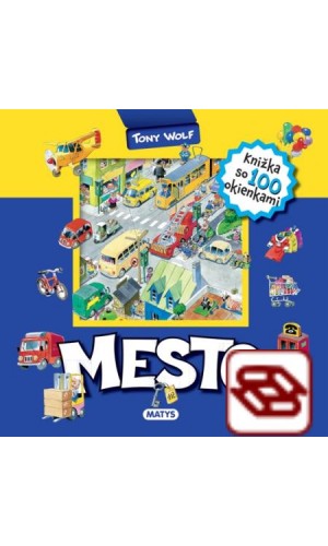 Mesto - knižka so 100 okienkami