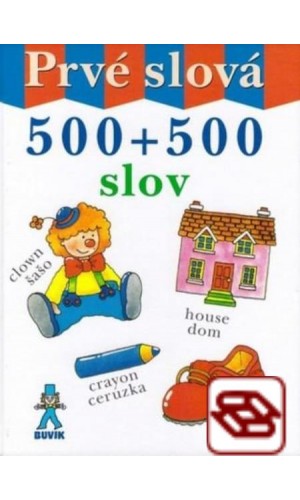 Prvé slová - 500 + 500 slov