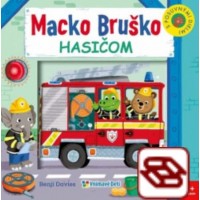 Macko Bruško hasičom