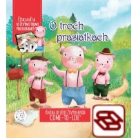 O troch prasiatkach (3D) - Živá kniha s aplikáciou zadarmo