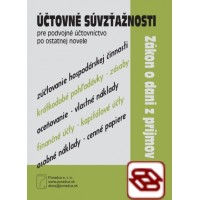 Účtovné súvzťažnosti a daň z príjmov 2019 – pre podvojné účtovníctvo, po novele - Postupy účtovania v podvojnom účtovníctve po zmenách od 1.10.2018 a ZDP