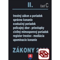 Zákony 2020 II. C - Trestné zákony – Úplné znenie k 1.1.2020 (Súdne spory, exekúcie, trestné právo a správne právo)