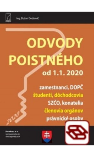 Odvody poistného od 1. 1. 2020