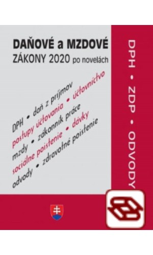 Daňové zákony 2020 (Daňové a mzdové zákony po novelách)