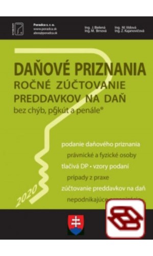 Daňové priznania za rok 2021 + vyplnené vzory a tlačivá (Ročné zúčtovanie preddavkov na daň za rok 2020, Vysporiadanie daňových povinností)