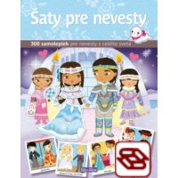 Šaty pre NEVESTY – Kniha samolepiek