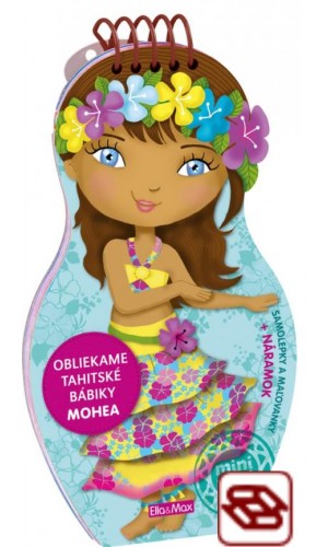 Obliekame tahitské bábiky - Mohea