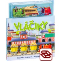 VLÁČIKY - Knižka s magnetkami